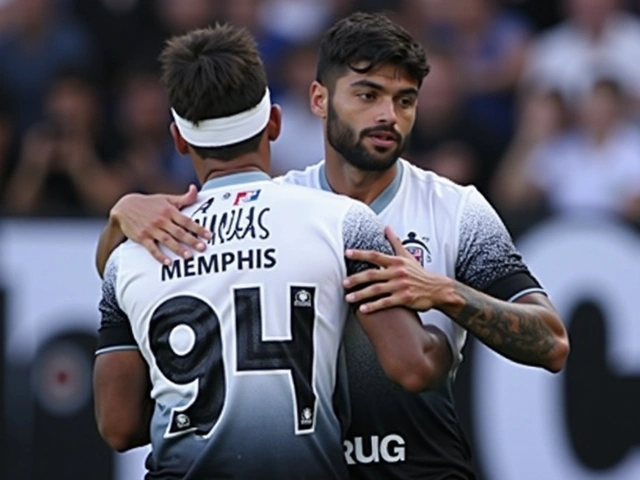 Corinthians vence Atlético-GO por 3-0 na estreia de Memphis Depay no Brasileirão