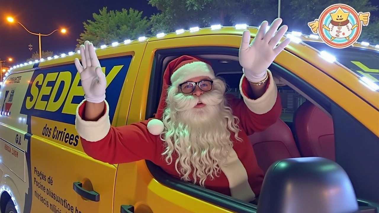 Carreata de Luz Ilumina Niterói e Maricá com a Magia da Campanha Papai Noel dos Correios