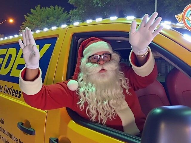 Carreata de Luz Ilumina Niterói e Maricá com a Magia da Campanha Papai Noel dos Correios