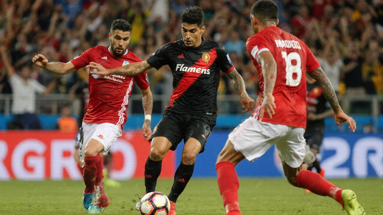 Flamengo domina Internacional e avança na Libertadores 2025