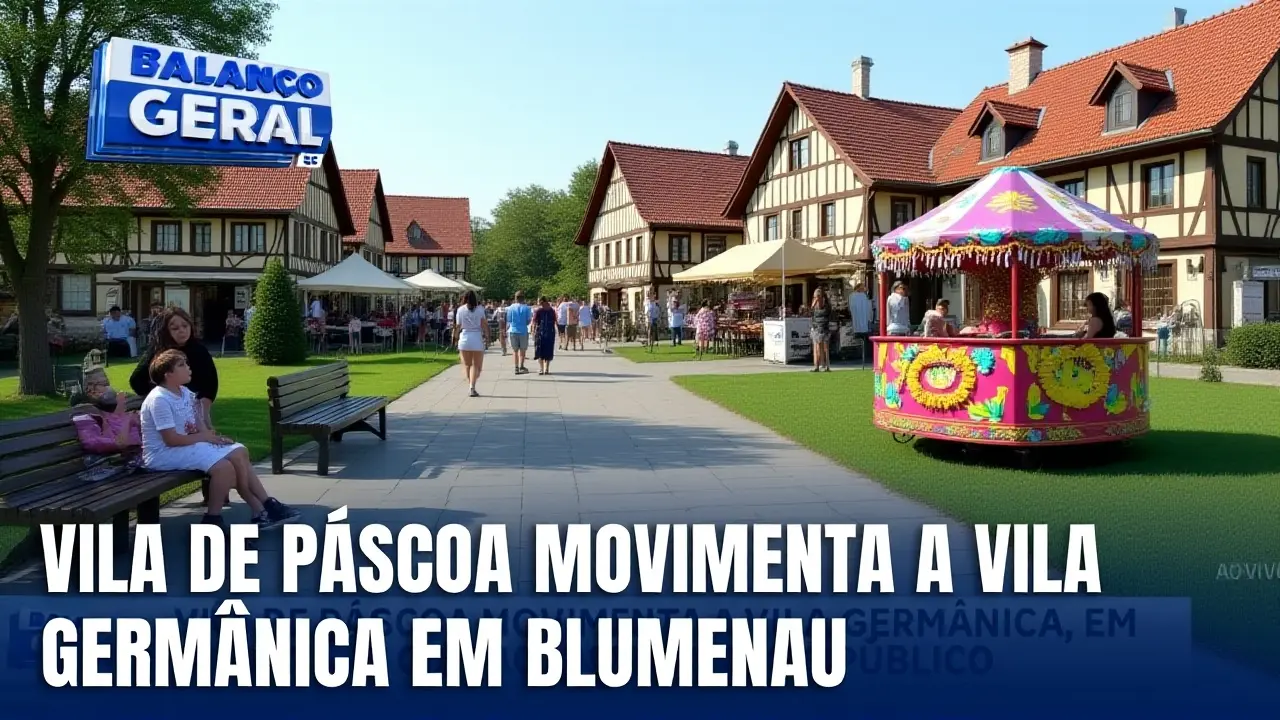 Páscoa em Blumenau 2026: Prainha da Vila Germânica ganha novas atrações