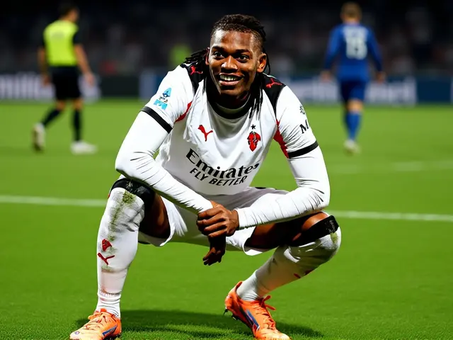 Rafael Leão salva Milan nos acréscimos contra o Genoa no San Siro